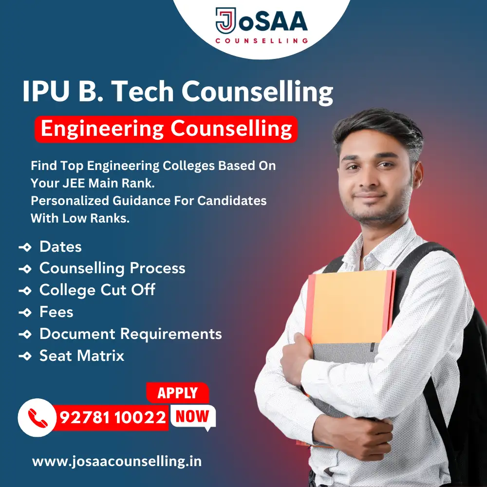 IPU B. Tech Counselling 2025